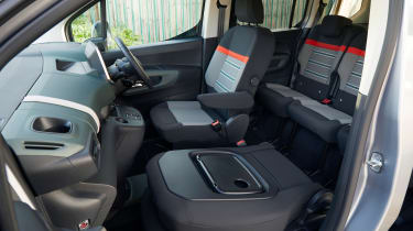Citroen e-Berlingo MPV front seats
