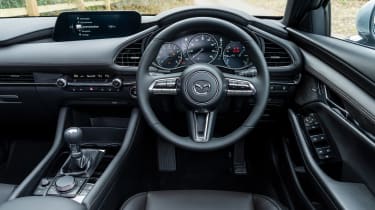 Mazda3 hatchback interior