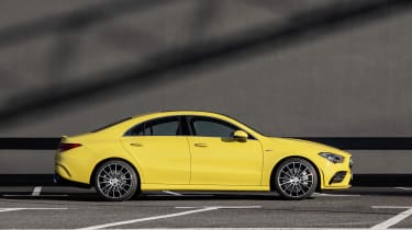 Mercedes-AMG CLA 35 - side view static