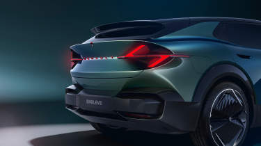 Renault Embleme concept rear bumper