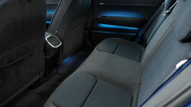 Volkswagen ID.2all concept show car rear seats