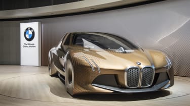 A 3 Series-sized concept was revealed as part of BMW&#039;s centenary celebrations