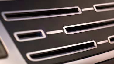 Range Rover Electric grille detail