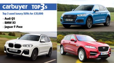 top 3 used luxury SUV