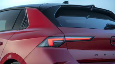 2022 Vauxhall Astra tail-light