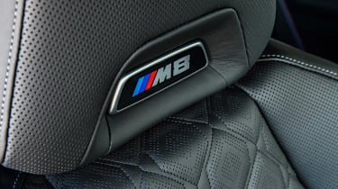 BMW M8 Competition coupe headrest