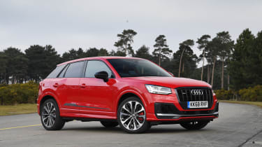 Audi SQ2 SUV side static
