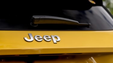 Jeep Avenger SUV boot badge