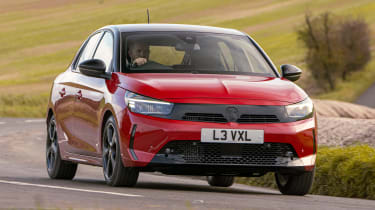 Vauxhall Corsa hybrid dynamic front