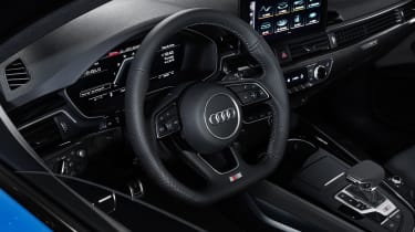 Facelifted Audi S4 - interior
