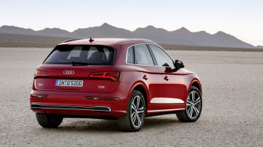 The new Audi Q5 closely resembles a scaled-down Q7 in the way it&#039;s been designed