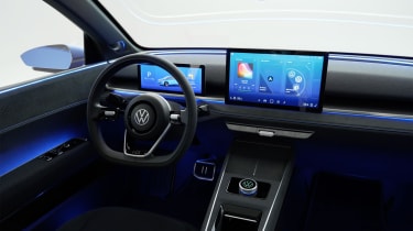 Volkswagen ID.2all concept show car interior