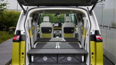 Volkswagen ID. Buzz rear seats down