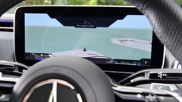 Mercedes EQE 350+ screen
