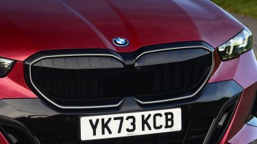 BMW 5 Series closeup front