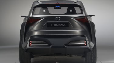 Lexus 4x4 LF-NX concept 2013 rear on