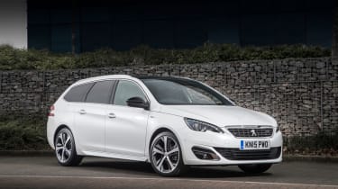 The Peugeot 308 SW is one of the most striking-looking small estate cars