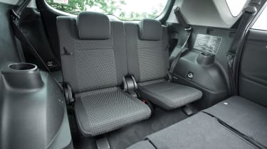 Some versions have two extra seats in the boot that fold flat into the floor