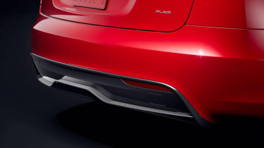 2021 Tesla Model S Plaid - close-up rear 