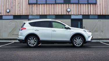 Relaxed cruising rather than hard cornering is the RAV4’s forte