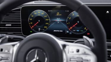 Mercedes-AMG GLS 63 digital instrument cluster