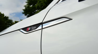 Audi A5 Coupe front wing badge