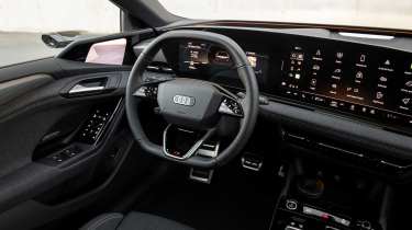 Audi A6 e-tron steering wheel