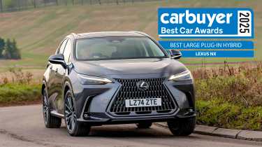 Carbuyer Best Large Plug-In Hybrid Award – Lexus NX