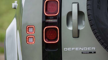 Land Rover Defender SUV rear lights