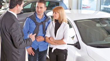 Car dealers buying a new car from a main dealer Carbuyer