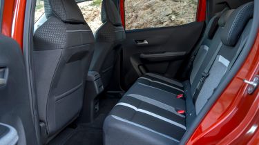 Vauxhall Frontera rear seats