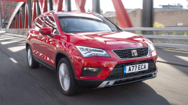 The SEAT Ateca is the brand’s first SUV, and it’s closely related to the Volkswagen Tiguan