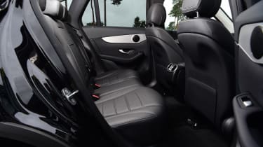 Mercedes GLC SUV rear seats
