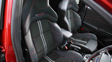 Ford Puma ST facelift front seats