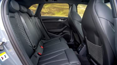 Audi RS3 rear seats