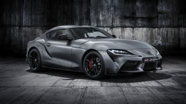 Toyota Supra in grey 