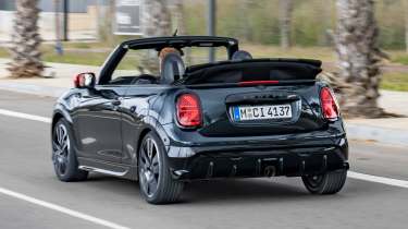 MINI John Cooper Works Convertible rear quarter