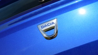 2021 Dacia Sandero hatchback - tailgate badge