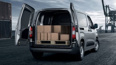2018 Peugeot Partner van load bay