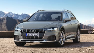 New 2019 Audi A6 Allroad estate - front 3/4 view