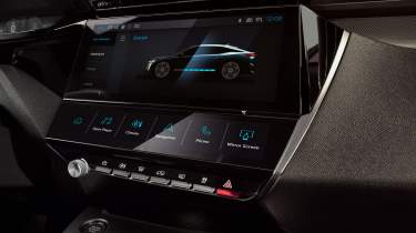 Peugeot E-408 infotainment