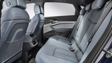 Audi e-tron Sportback rear seats