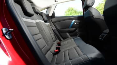 Citroen C4 rear seats