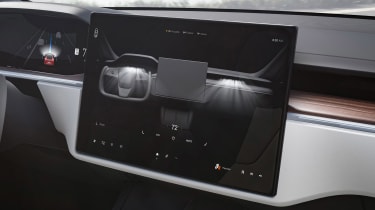 Tesla Model S Plaid - touchscreen