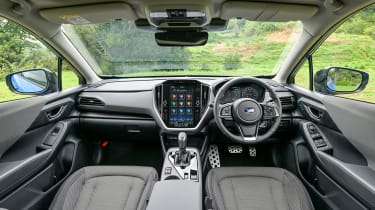 New Subaru Crosstrek interior