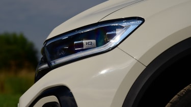 Volkswagen T-Roc SUV headlights