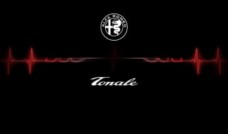 Alfa Romeo Tonale SUV teaser for reveal