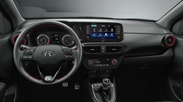 2020 Hyundai i10 N Line - Full dashboard view 