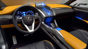 Lexus 4x4 LF-NX concept 2013 interior