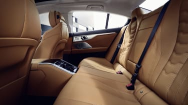 2022 BMW 8 Series Gran Coupe rear seats